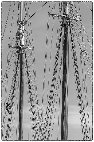 New England-Massachusetts-Cape Ann-Gloucester-Gloucester Schooner Festival-schooner masts